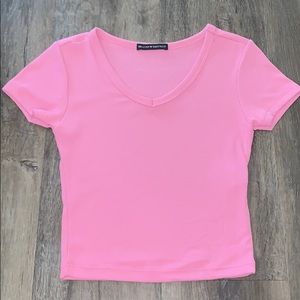 pink brandy melville top